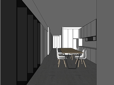 现代商场展区 家居展区
