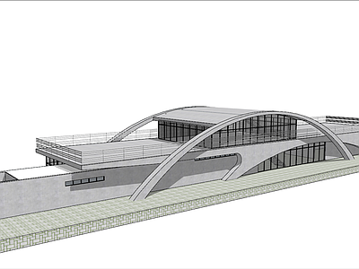 现代车站 公建建筑