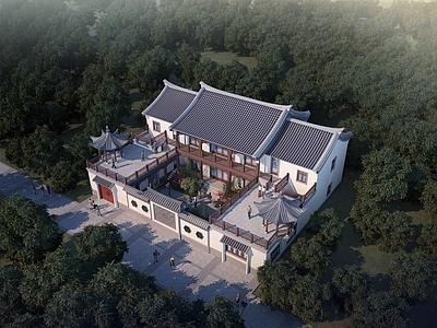 中式四合院