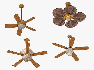 现代吊扇灯组合 家用电器