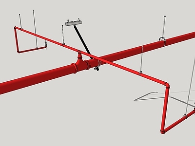 现代管道零件 消防管道 喷淋头