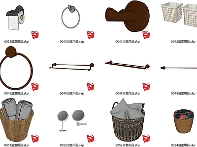 现代洗浴用品