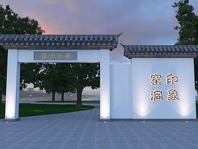 现代风格大门 墙面