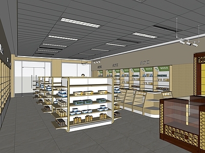 新中式药店