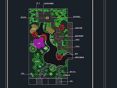 屋顶花园 平面图