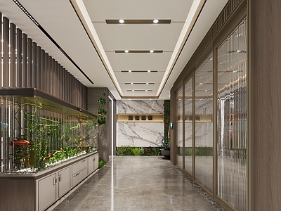 现代公司前台