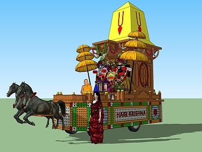 东南亚马车