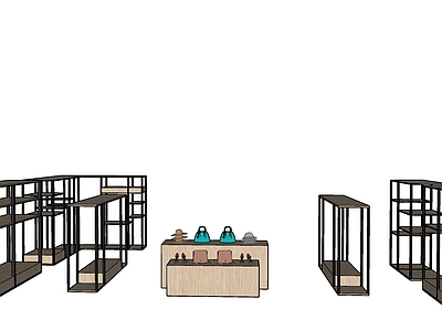 现代展架 配饰展示柜