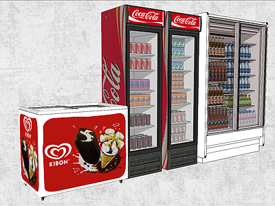 现代冰柜 饮料柜