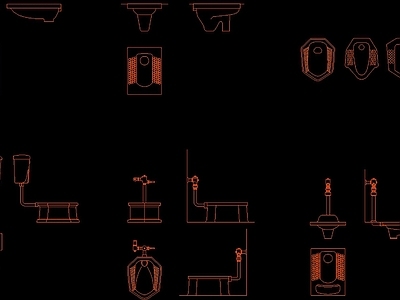 蹲便器 模块