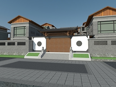 中式四合院