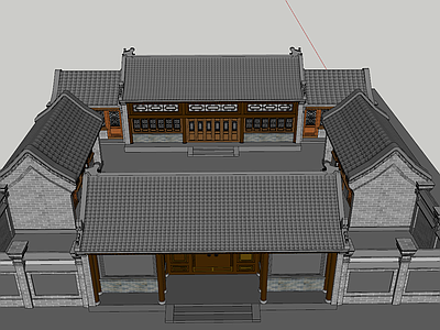 中式四合院