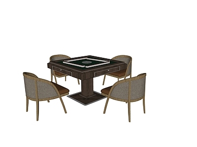 中式棋牌桌