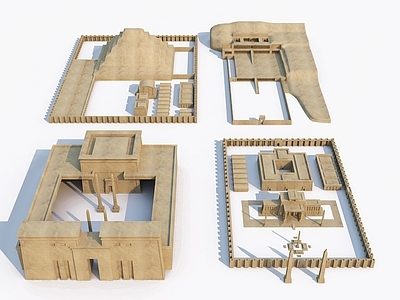 现代艺术风格建筑 埃及建筑