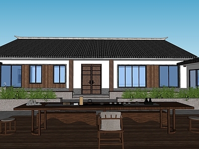 新中式四合院
