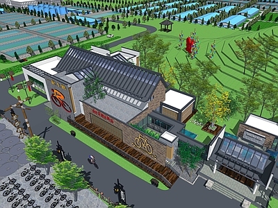 新中式驿站 小公建