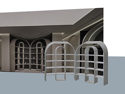 现代展示架