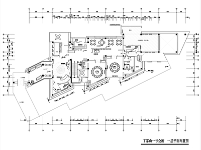 会所 施工图 概念方案 软装方案