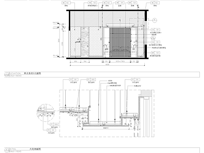 客房 施工图 客房
