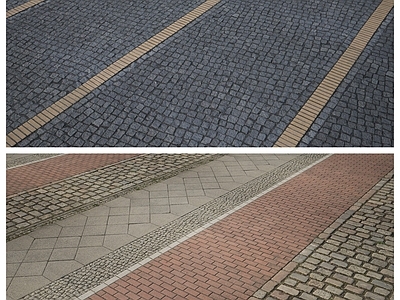 现代路面 道路