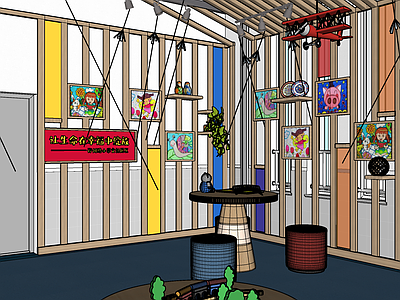 现代文创展厅