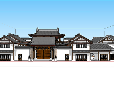 中式四合院