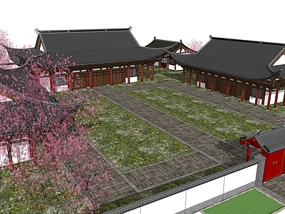 中式四合院 住宅
