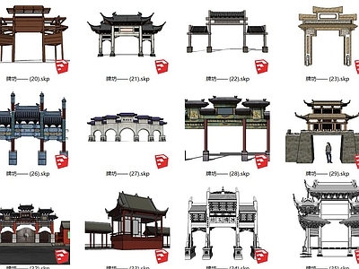 中式牌坊