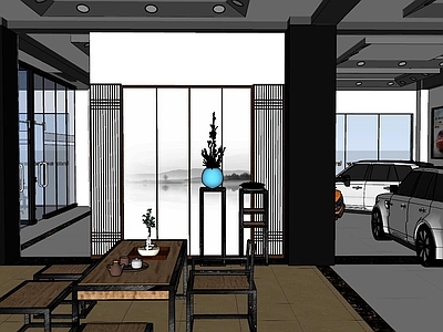 现代汽车展厅 4s店 专卖店