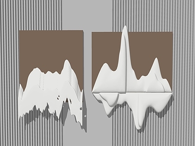 现代墙饰挂件 装饰挂件 立体