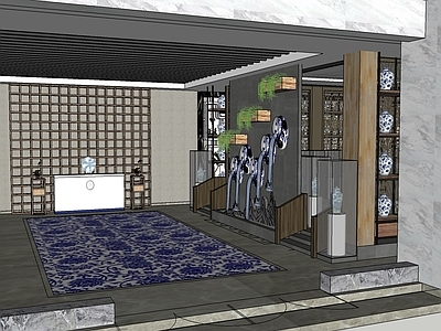 新中式陶瓷展区