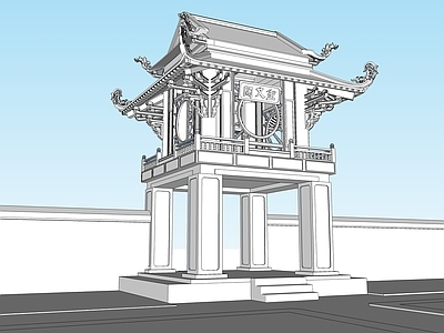 中式门楼