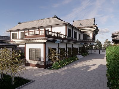 中式四合院