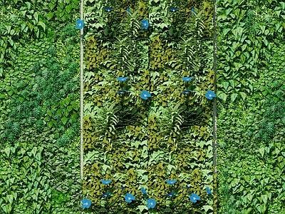 现代绿植墙