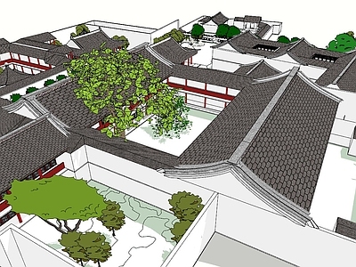 中式四合院