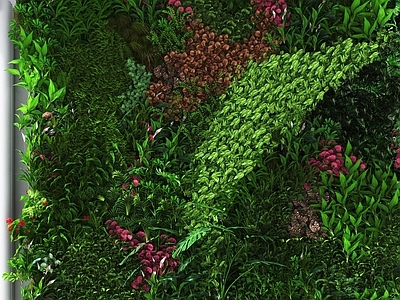 现代绿植墙