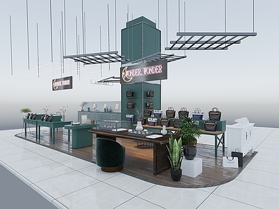 现代其他店面 饰品店