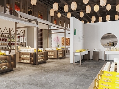 新中式玩具礼品店