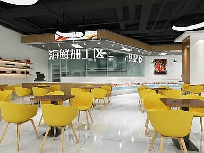 现代超市 综合 地下 地下商场