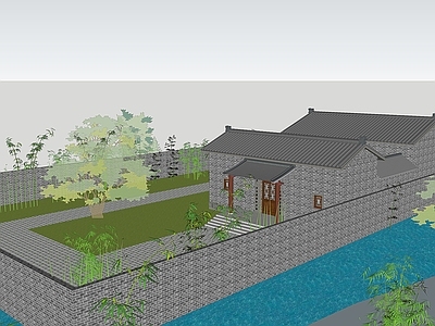 中式四合院