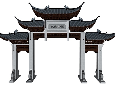 中式牌坊牌楼