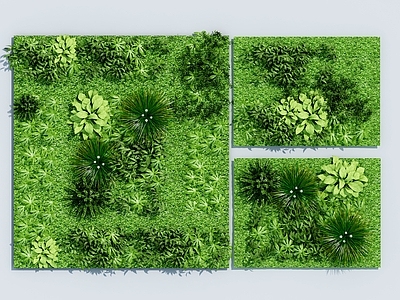 现代绿植墙