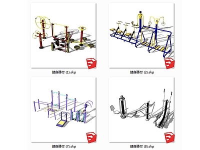 现代运动器材组合