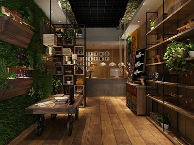 工业风模型体验店