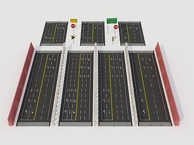 现代道路设施