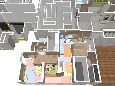 现代公共空间 架空层 儿童活动区