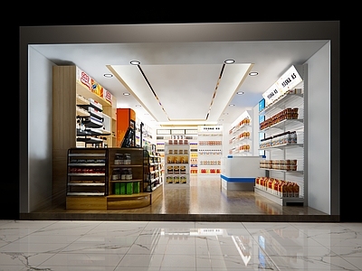 现代便利店 生活用品区