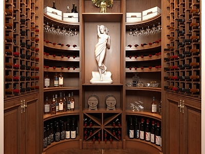 欧式古典酒窖 酒瓶 摆件