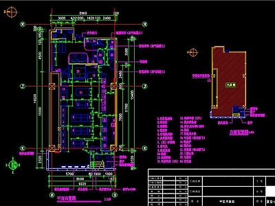 便利店 建筑装修 水电 图纸