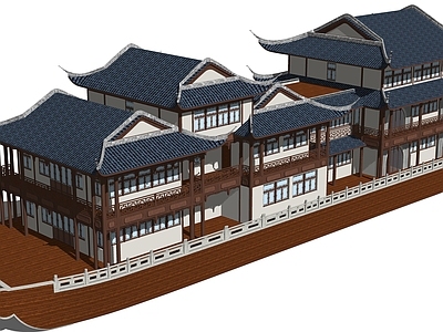 中式舰船 船屋
